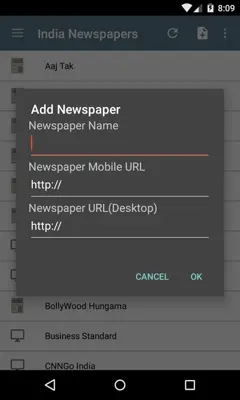 India Newspapers android App screenshot 2